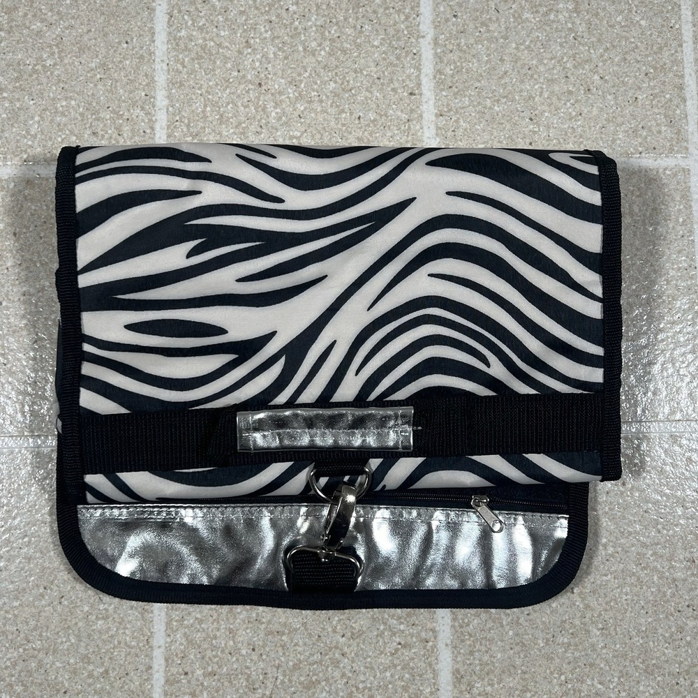 Women's J Garden Zebra Print Utility Clutch Bag Purse
